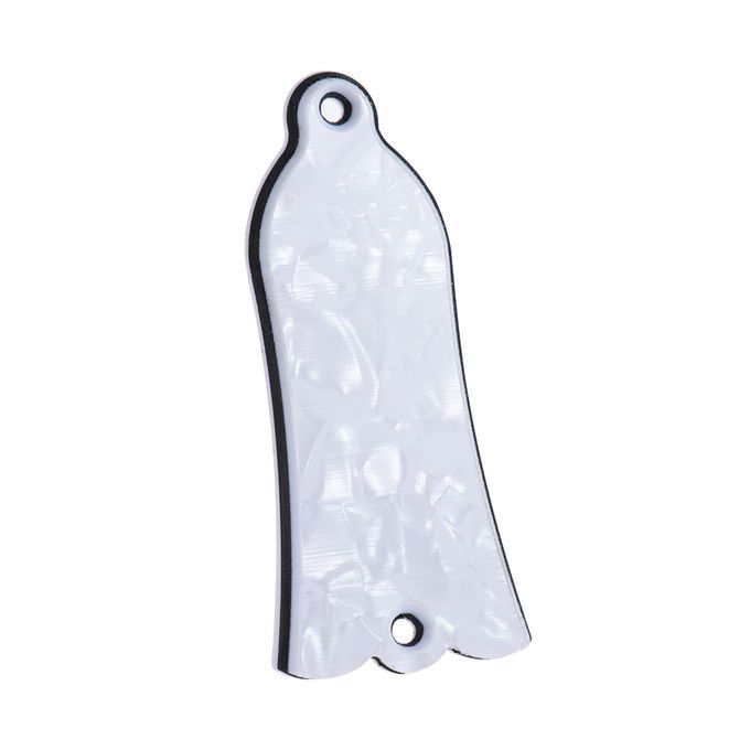2 Holes Bell-shaped Truss Rod Cover Plate Scroll Plate