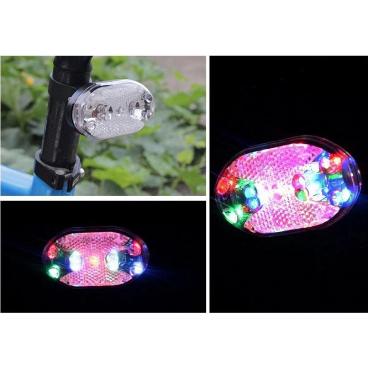 Bike Lamp 9 High Brightness Lamp Beads Bike Cycling Rear