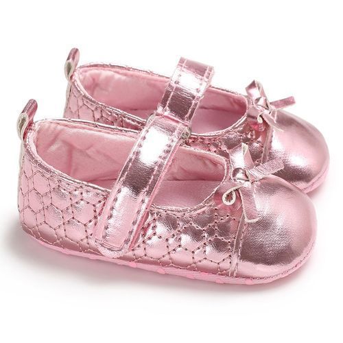 Infant Baby Girls Princess Soft Shoes Pre Walking Loop-Pink