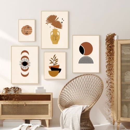 Set Of Abstract Wall Art