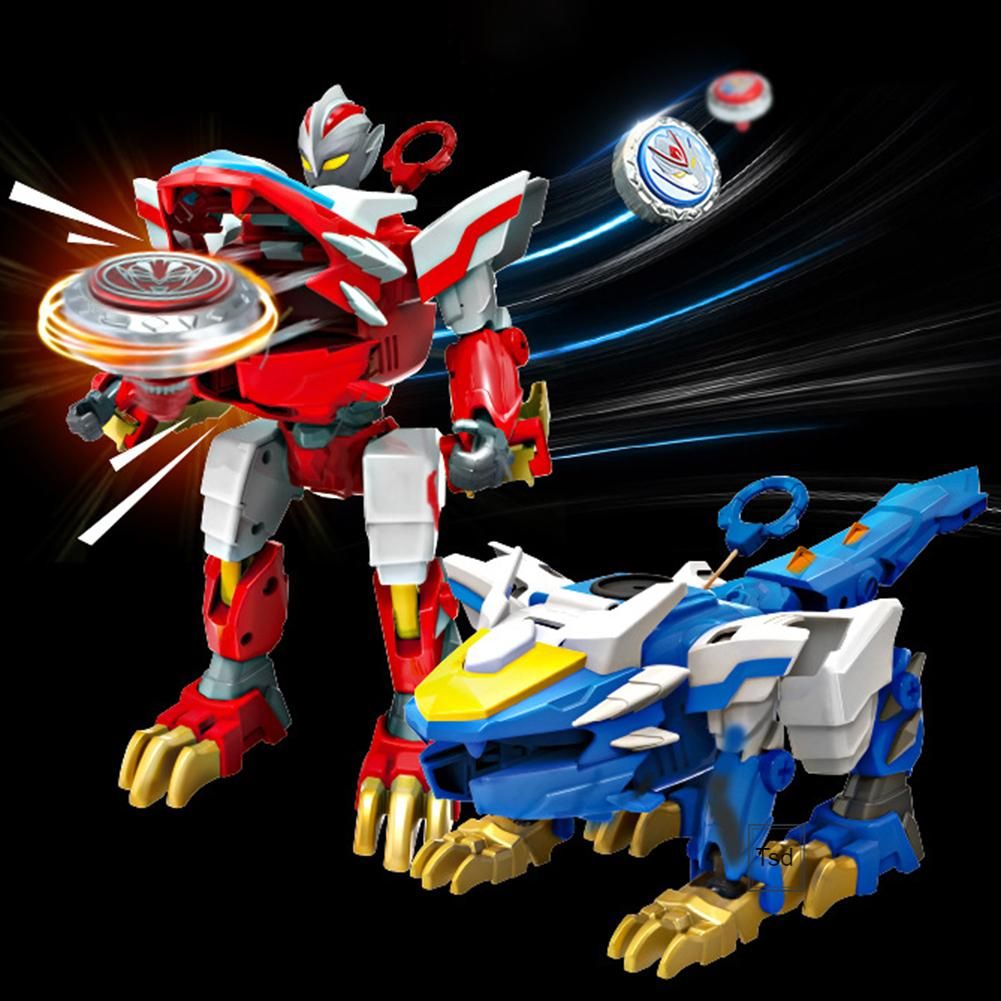 Mecha Robot Spinnings Top Toys For Kids Building Set