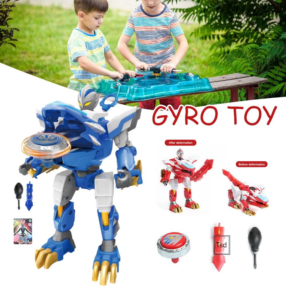 Mecha Robot Spinnings Top Toys For Kids Building Set