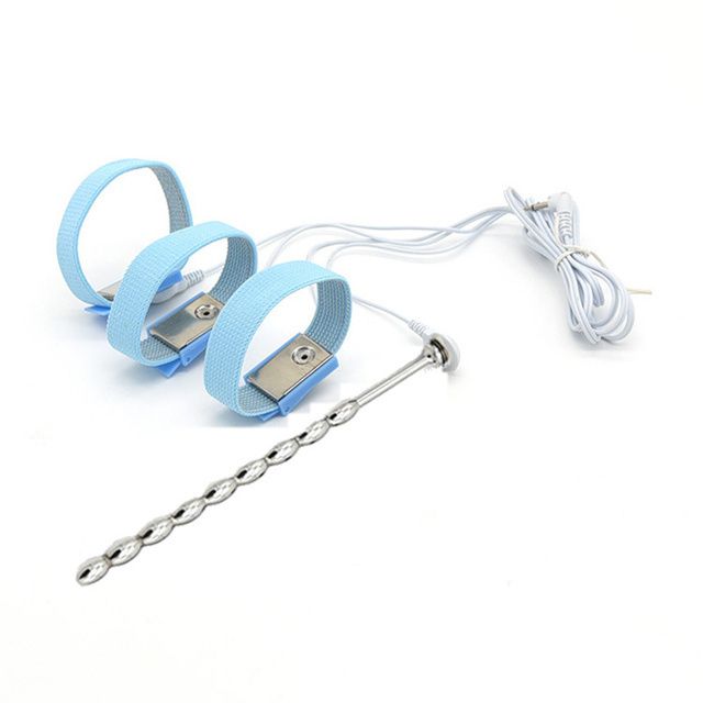 Electro Shock Penis Ring Electric  Cage Urethra