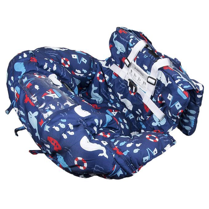2-in-1 Shopping Cart Cover And High Chair Cover Safety Harness