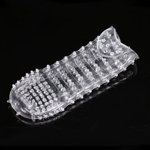Penis Sleeve Delay Crystal  Rings Reusable Condom
