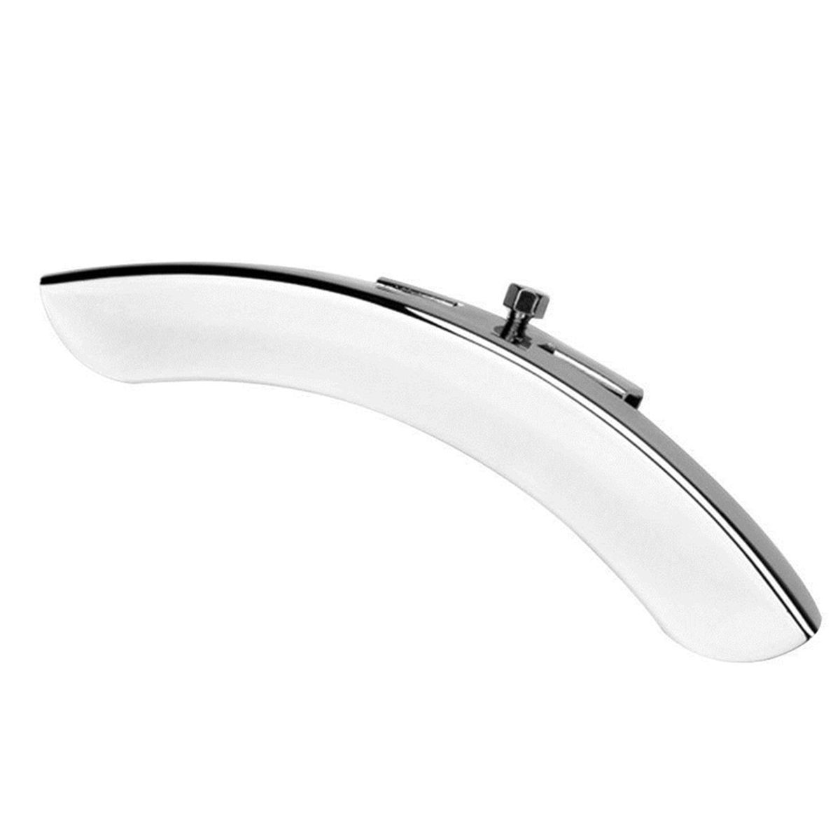 1PCS S-ingle Leg Banjo Armrest R-epair Chrome Tone Side
