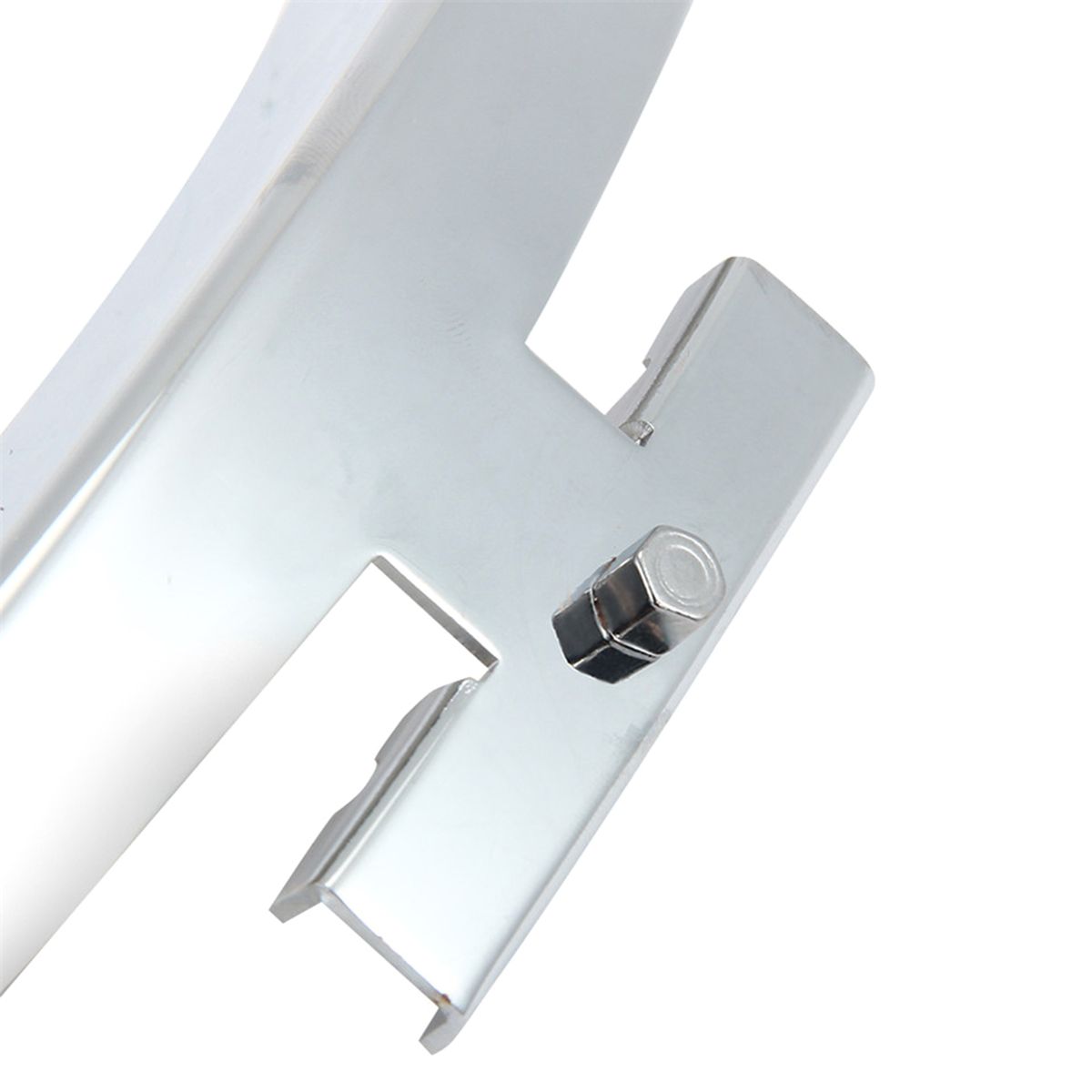 1PCS S-ingle Leg Banjo Armrest R-epair Chrome Tone Side
