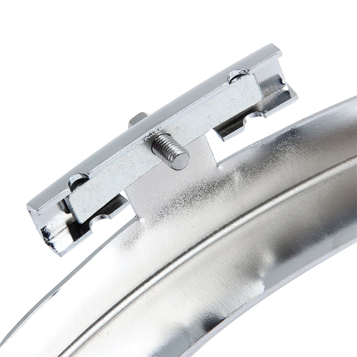 1PCS S-ingle Leg Banjo Armrest R-epair Chrome Tone Side
