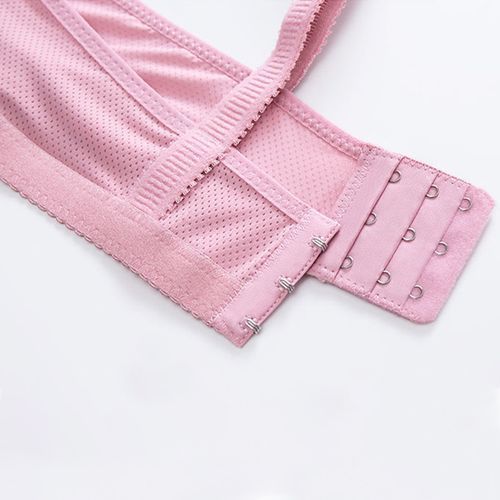1 Pcs Plus Size No Steel Ring Knit Ladies Bra Embroidery Thin Cup Gather