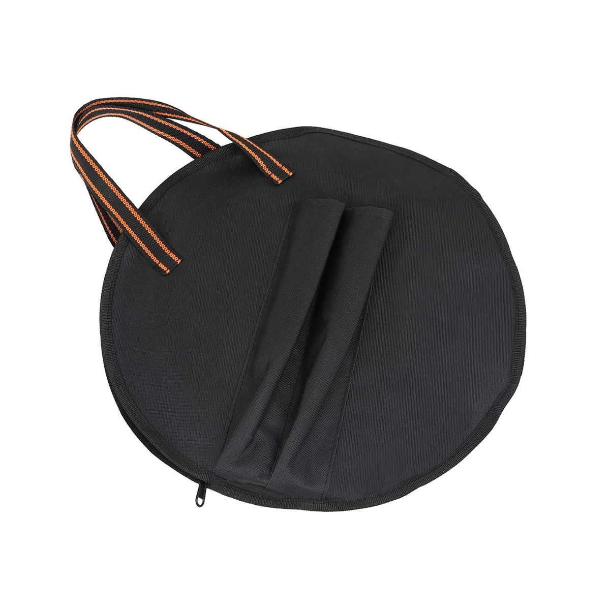IN-157 10'' Portable Dumb Drum Bag with Drum Stick Pocket Waterproof Dumb Drum Practice Pad Bag Wear-resistant Oxford Cloth Carrying Bag Case