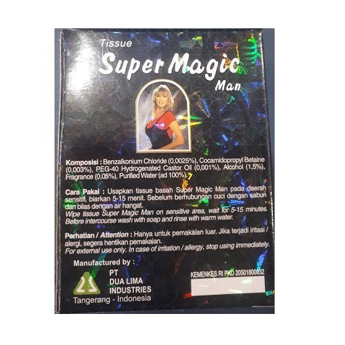 Tissue Super Magic Man X2