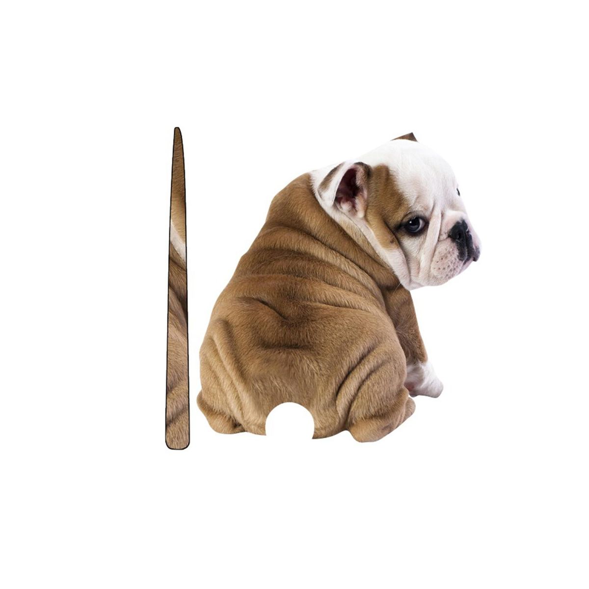 Cute Car Sticker Cartoon Dog Sticker Window Wiper Sticker and Decal For Car Styling Rear Windshield Decoration