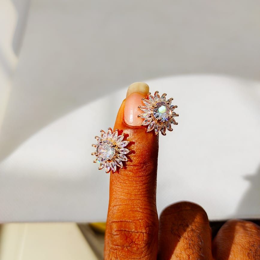 Luxury Non Pierce Men's Earring Ice Cubic Zirconia Clip Earrings For Men Women Non Pierced Fashion Zirconium Crystal Stone Ear Clips Party Jewelry