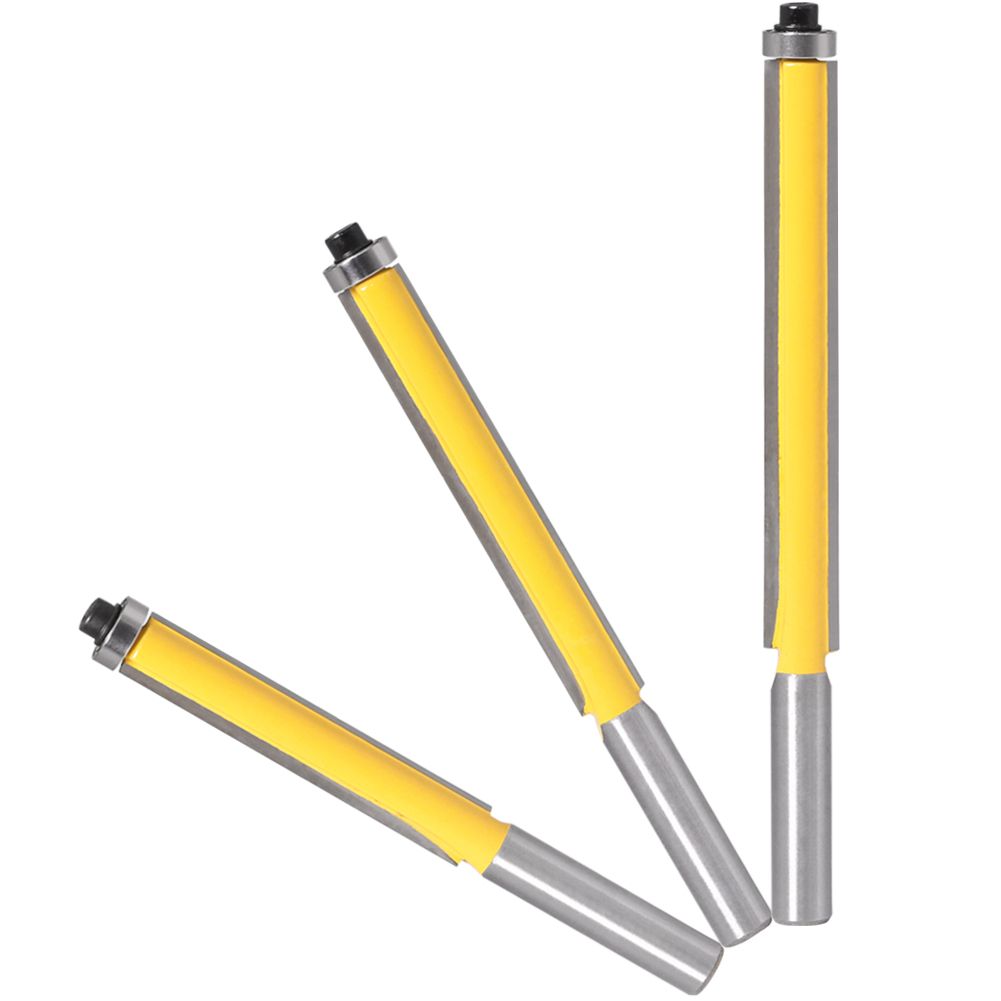 8mm SHANKlong Flush Bit Flush Trim Router Bit End Bearing