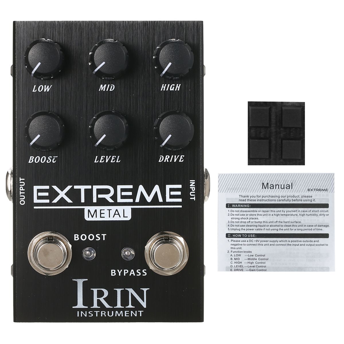 Distortion Guitar Effect Pedal Portable Guitar