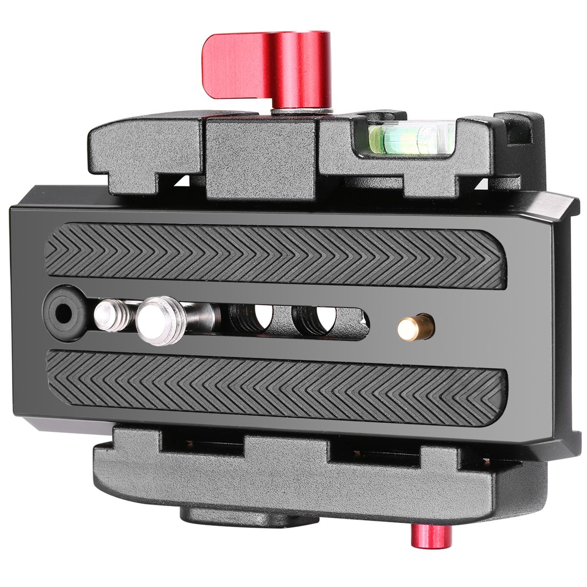 Professional Aluminum Alloy Quick Release Plate Adapter With 1/4 3/8 Inches Screw For DSLR Camera Camcorder Tripod Monopod, Compatible For Manfrotto 501HDV 503HDV 701HDV 577/519/561/Q5