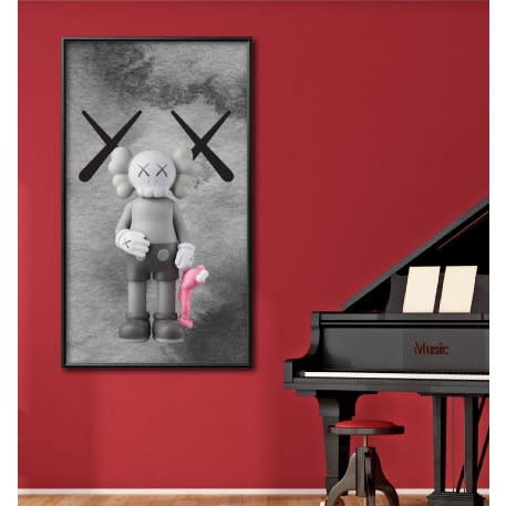 Kaws Framed Art