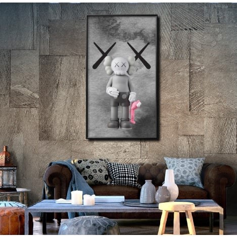 Kaws Framed Art