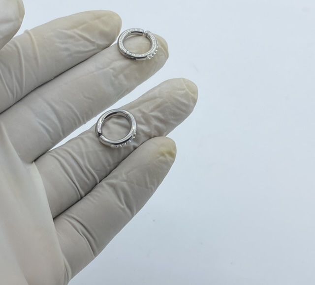 Stainless Steel Magnetic Men's Punk Earrings