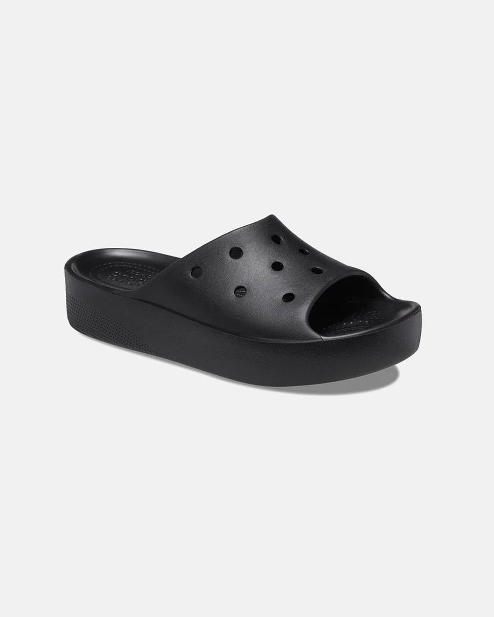 Classic Platform Slide In Black