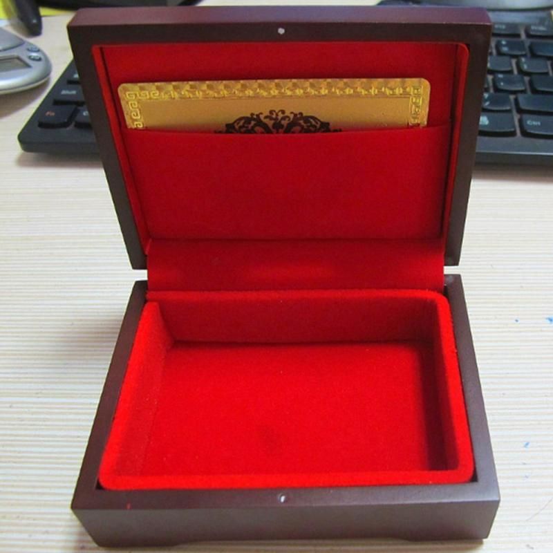 Playing Cards Waterproof Golden Poker Collection Black Hot