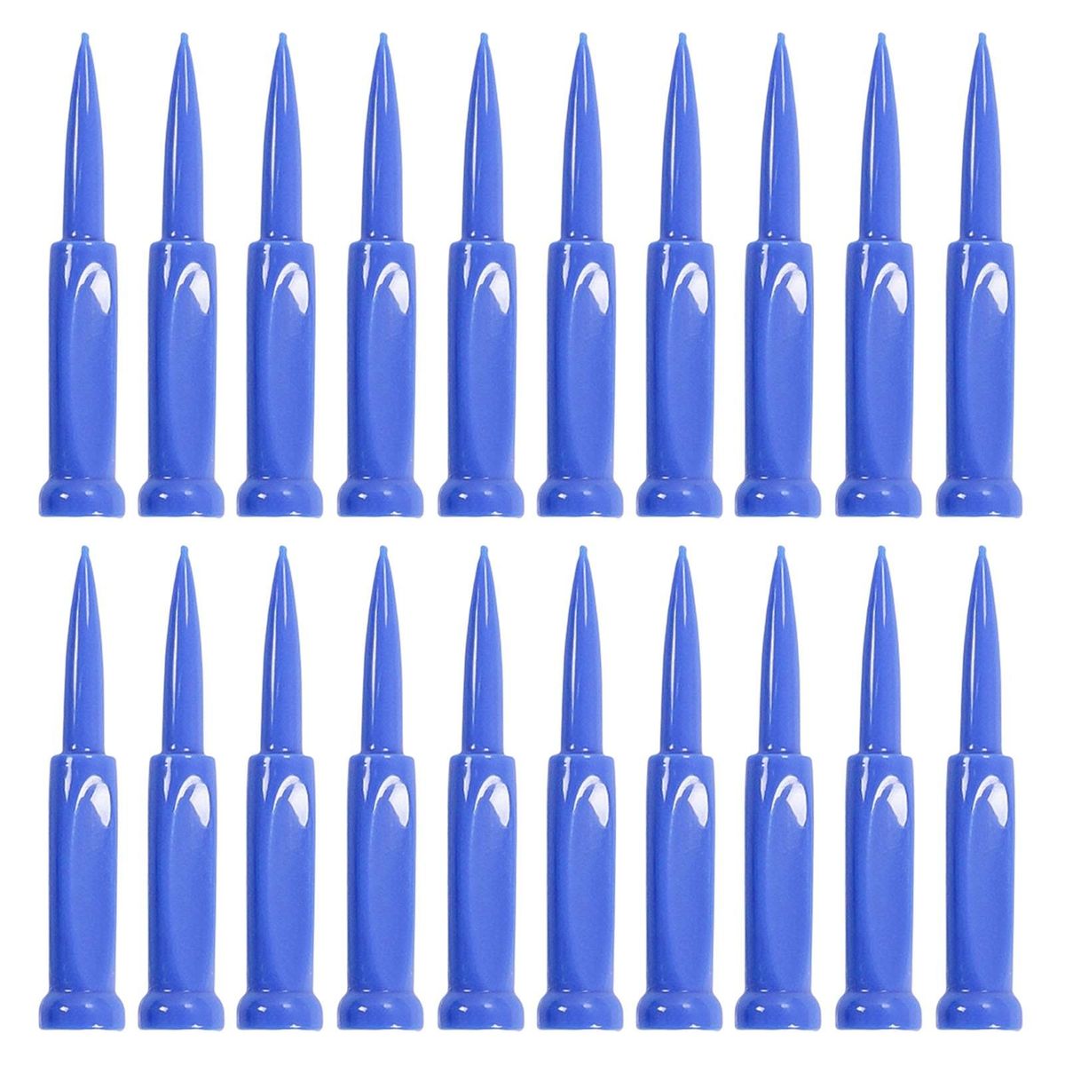 20Pcs Mini Golf Tee Multifunctional Golf Ball Tee Blue