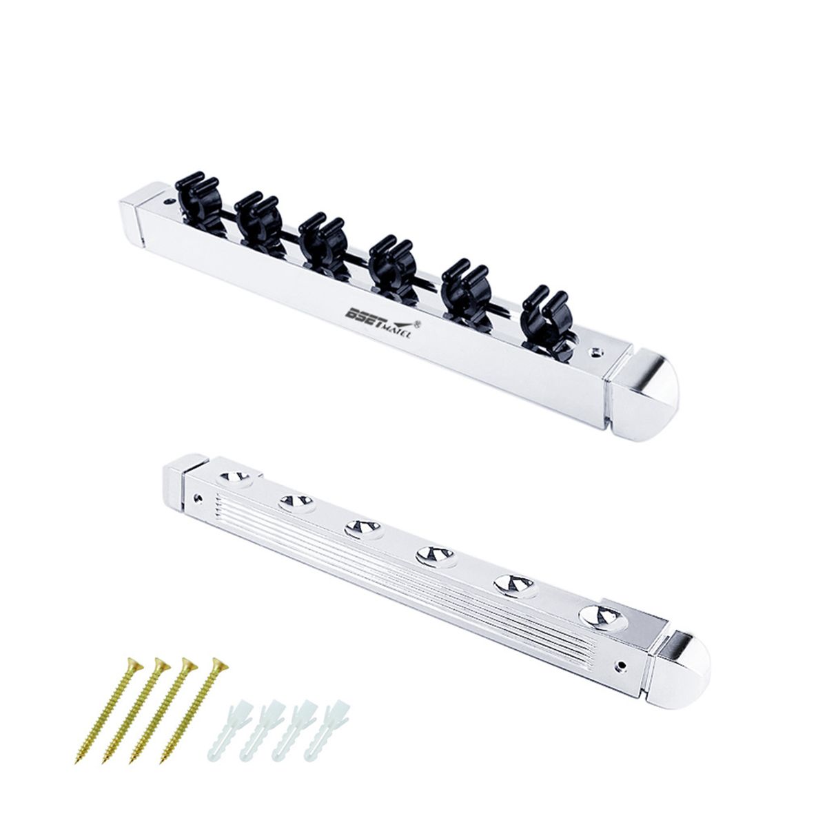 Plastic 6 Rods Rack Fishing Pole Holder Rod Display Holder