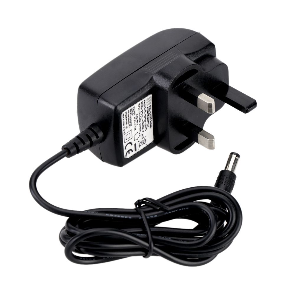 12V1A Charger Switching Power Supply Adapter British UK Plug