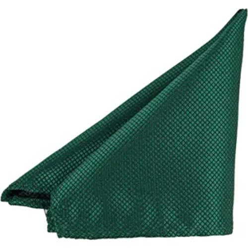 Men's Bowtie With Cufflinks And Pocket Square  - Green