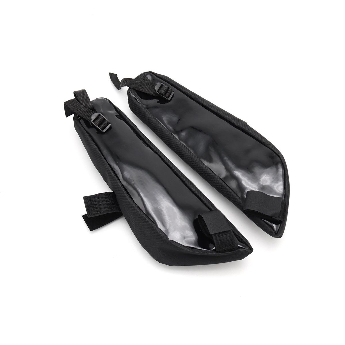 2PCS Motorcycle Rear Frame Side Pockets Travel Placement