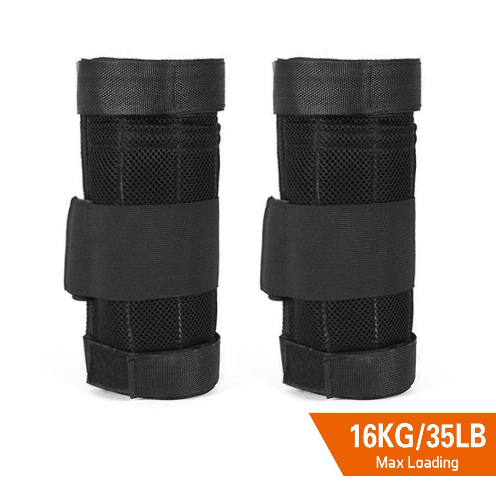 2 Packs Max Loading 16kg Adjustable Ankle Weighted Exercise