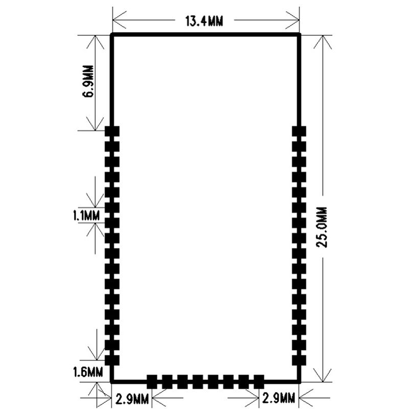 Bluetooth V5.0 Stereo BK3266 Module AT All-In-One Module
