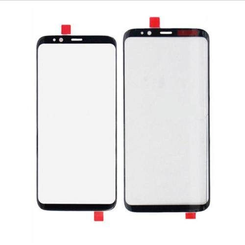 For Samsung Galaxy S8 Front Outer Screen Glass Lens Replacement + Adhesive S8