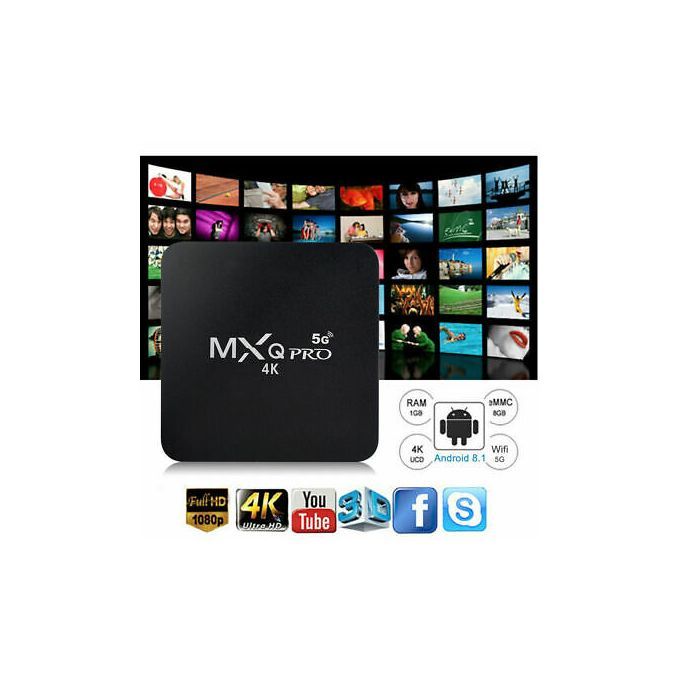 Smart Tv Box MXQ  4K TV Android Box+HDMI Cable