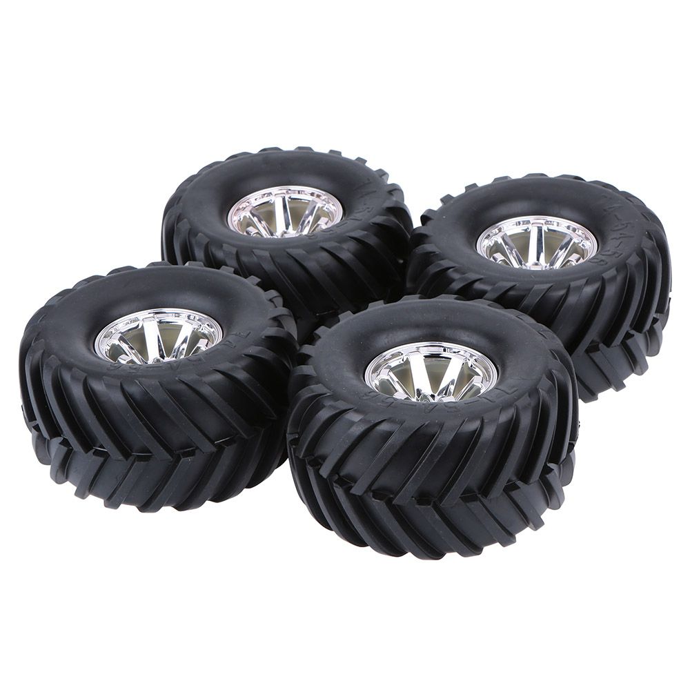 4Pcs/Set 1/10 Monster Truck Tire Tyres For Traxxas HSP