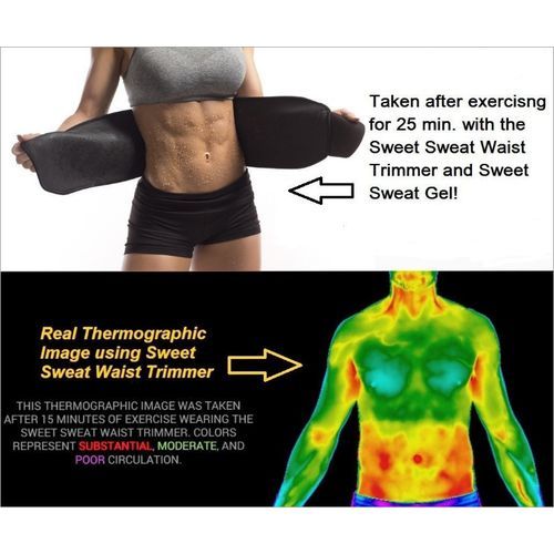 Sweat Premium Waist Trimmer Belt For Fitness