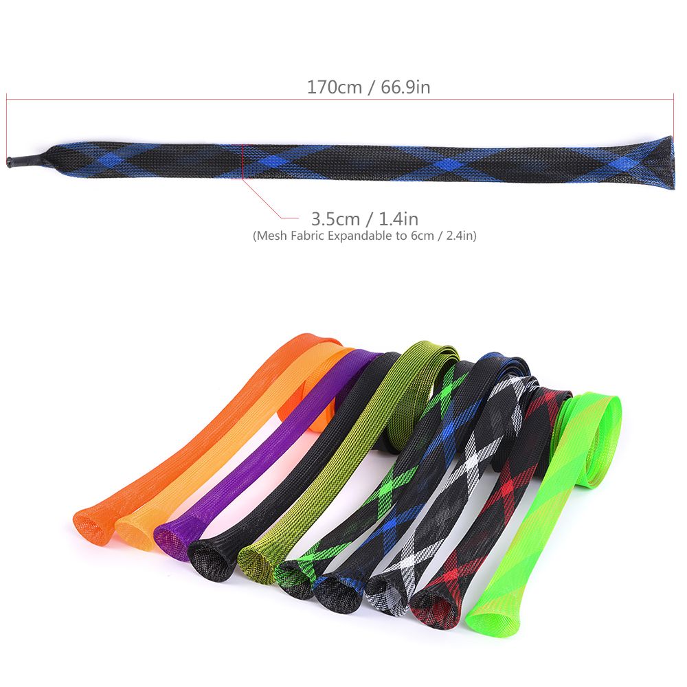 10 Pack 170cm Fishing Rod Cover Rod Sleeve Rod Sock Pole