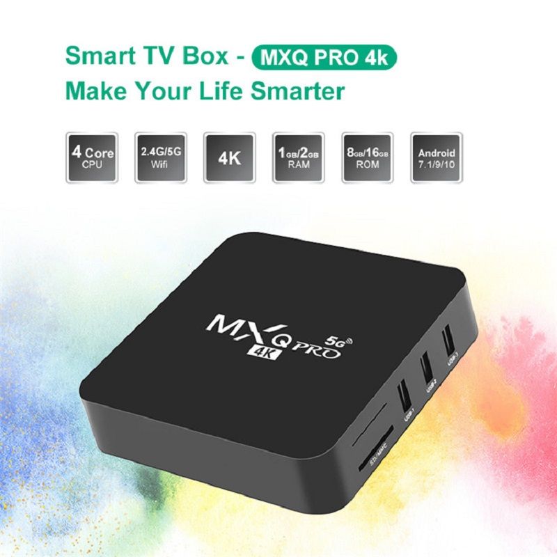 Smart TV Box Android Box MXQ PRO 3D 4K Video Android Box