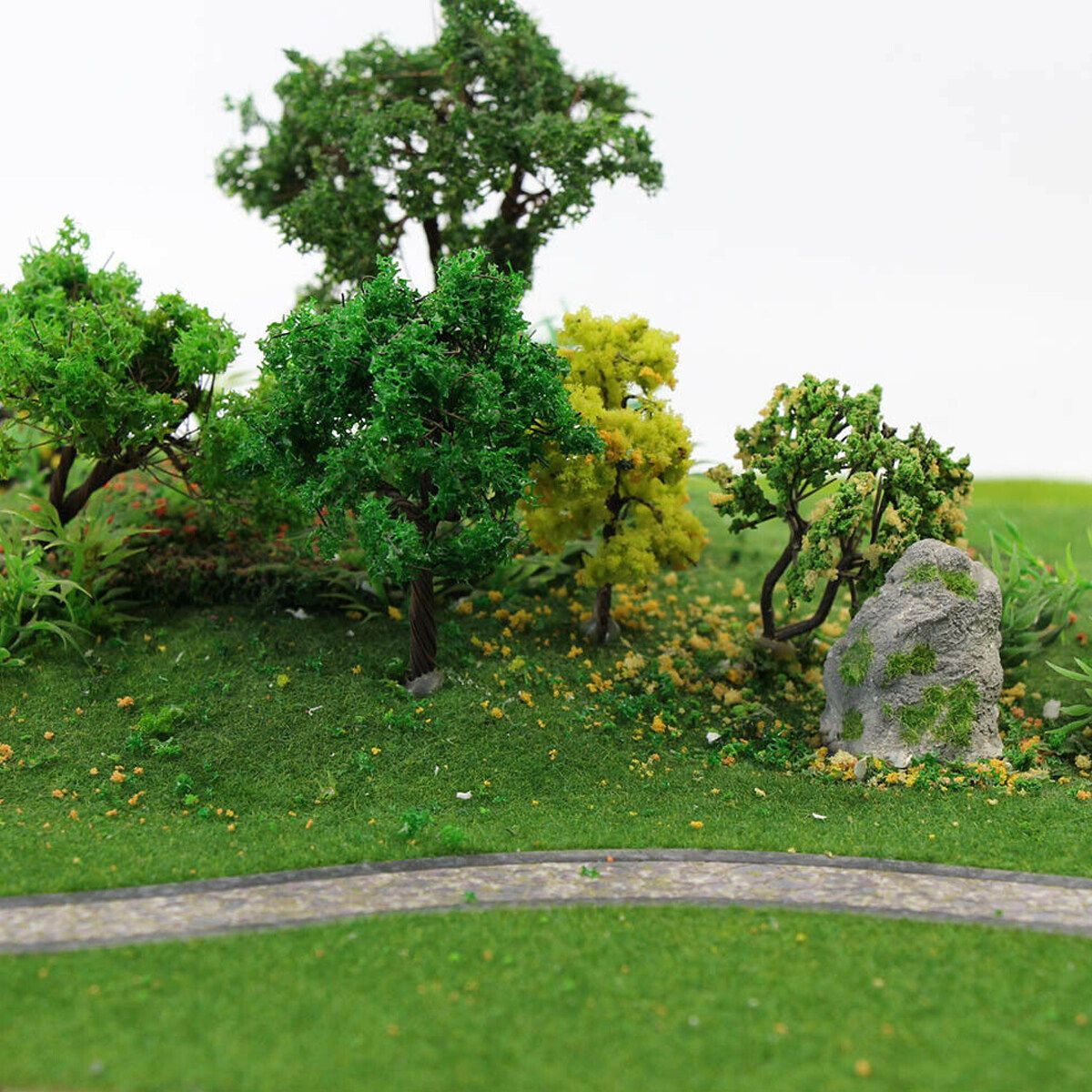 6 Colors 0.5x1m Grass Mat Lawn Carpet Architectural Layout Sand Table Tools Gold 50x100cm