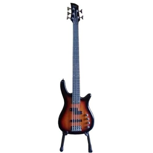 5 Strings Base Guitar With Belt Bag.  And Stand