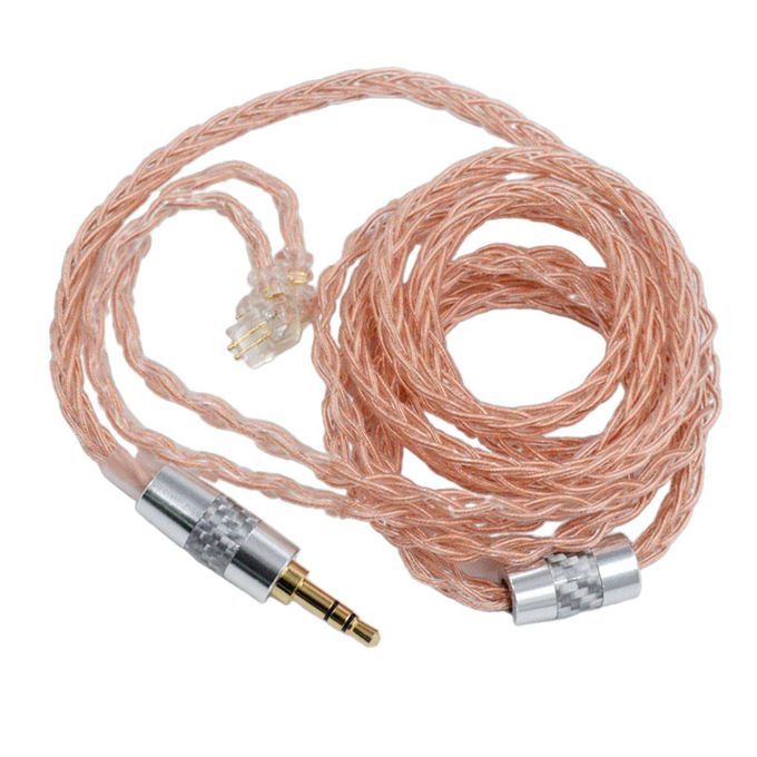 8-Core Copper Upgrade Headset Audio Cable Replacement For KZ ASX ZAX