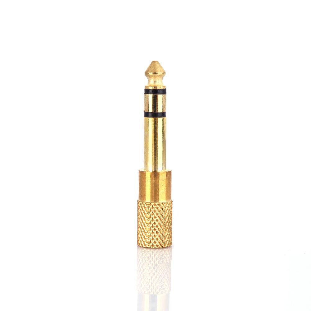 Audio Jack Adapter Convertor Stereo Plug Socket For