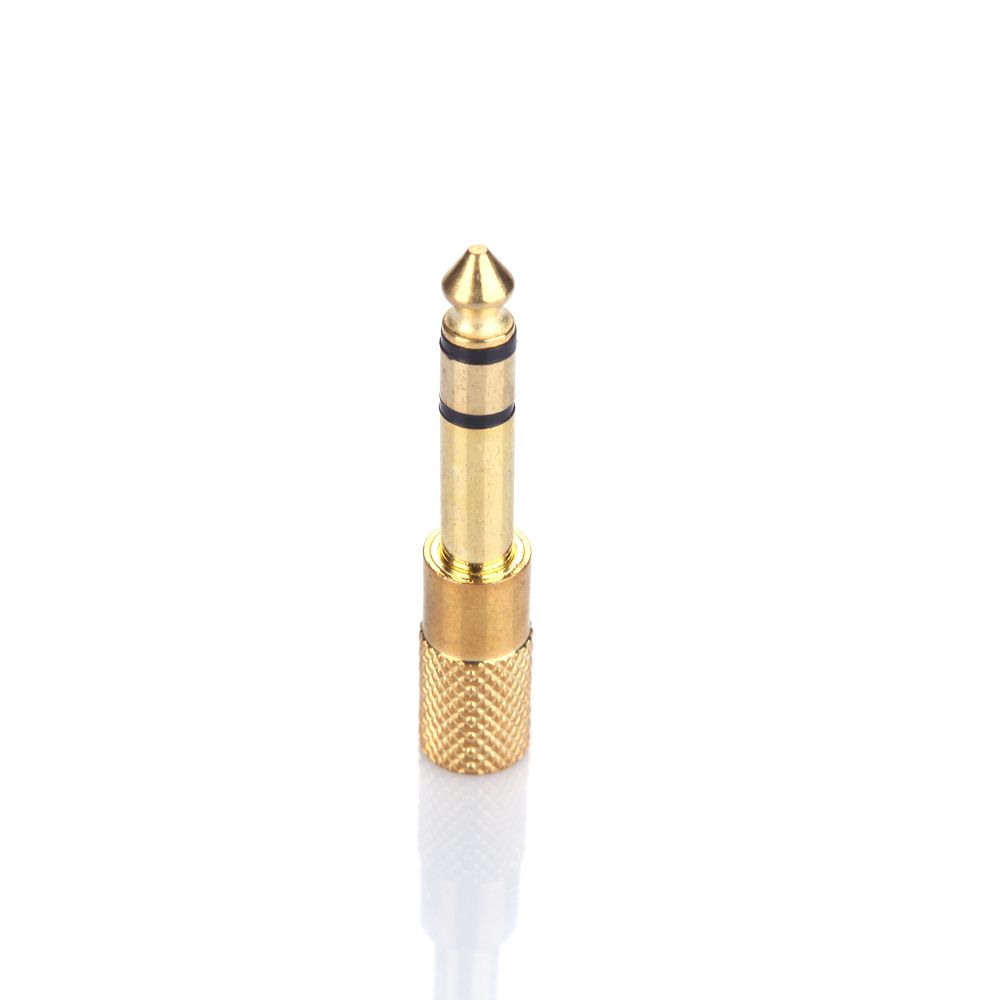 Audio Jack Adapter Convertor Stereo Plug Socket For