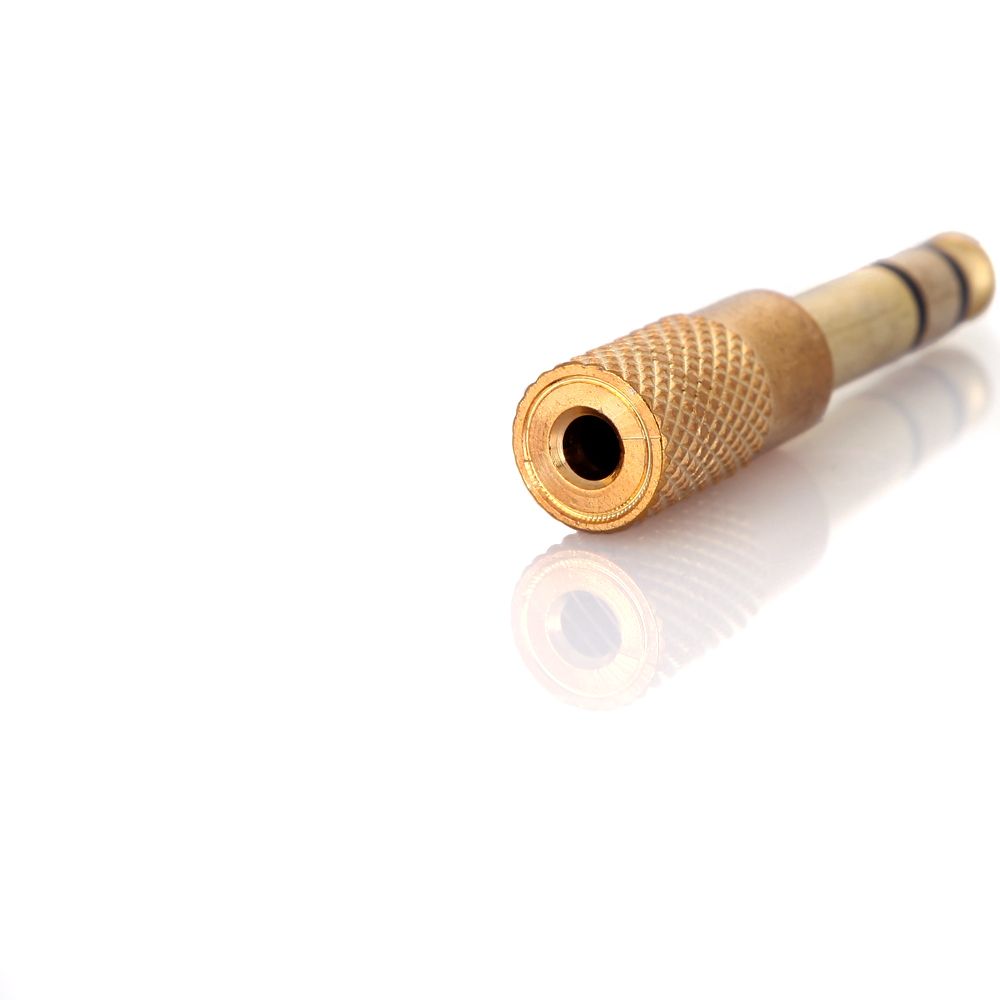 Audio Jack Adapter Convertor Stereo Plug Socket For