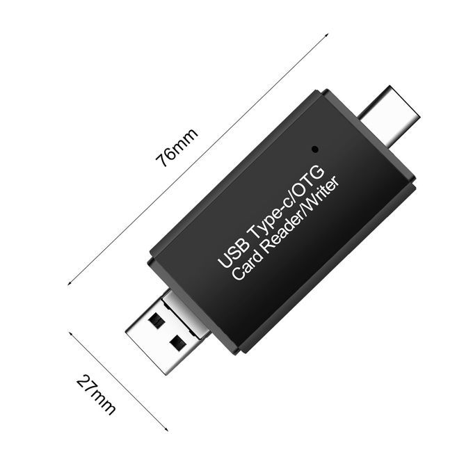 Portable Memory Card Reader 3 In 1 Adapter For TF Card