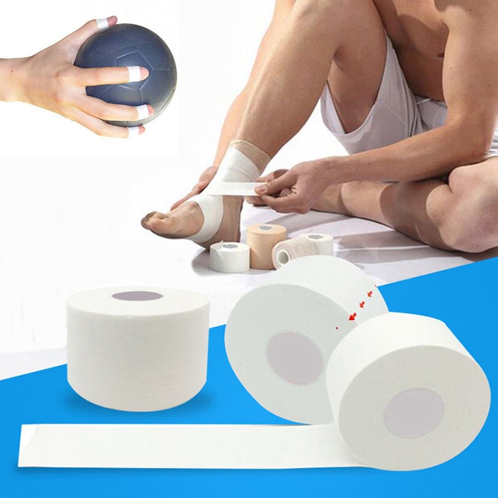 Sportstape  Patch Sports Bandage Run Soccer Sports Ankle  Wrist  Breathable  Tape For Muscle Support  2PCS 1.25cmx10m