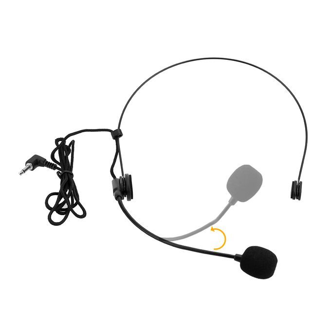 Uni-Directional Head-mounted Headworn Headset Microphone