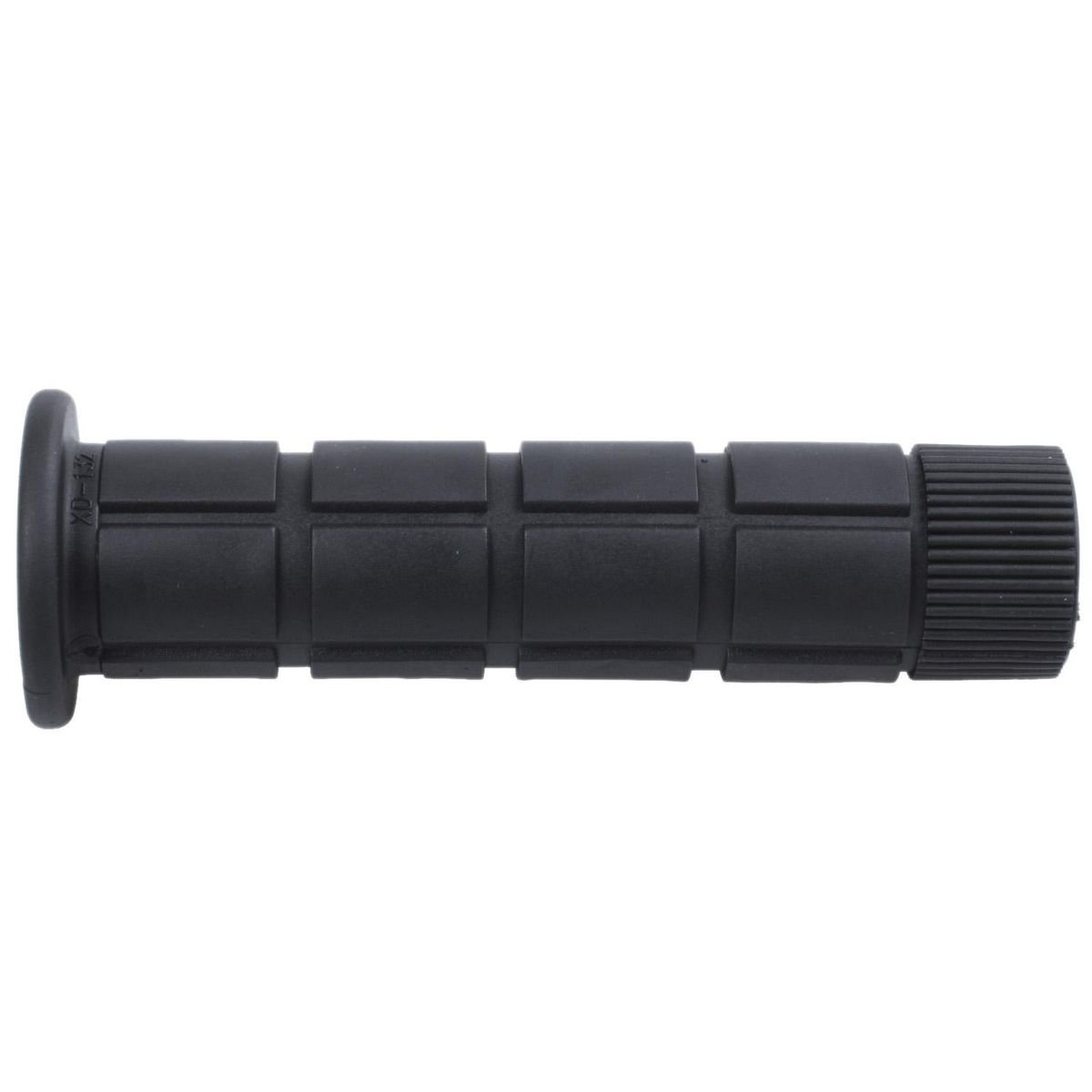 Bike handlebar grip Rubber MTB BMX Road Cycling Handlebars Lock-on Mushroom End Handles, Black
