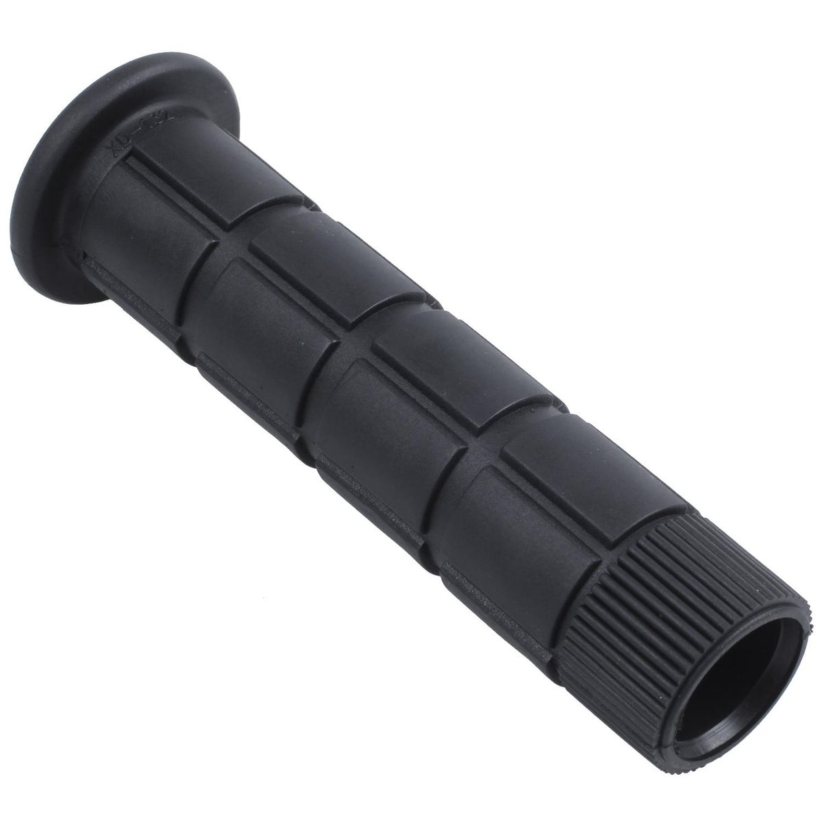 Bike handlebar grip Rubber MTB BMX Road Cycling Handlebars Lock-on Mushroom End Handles, Black