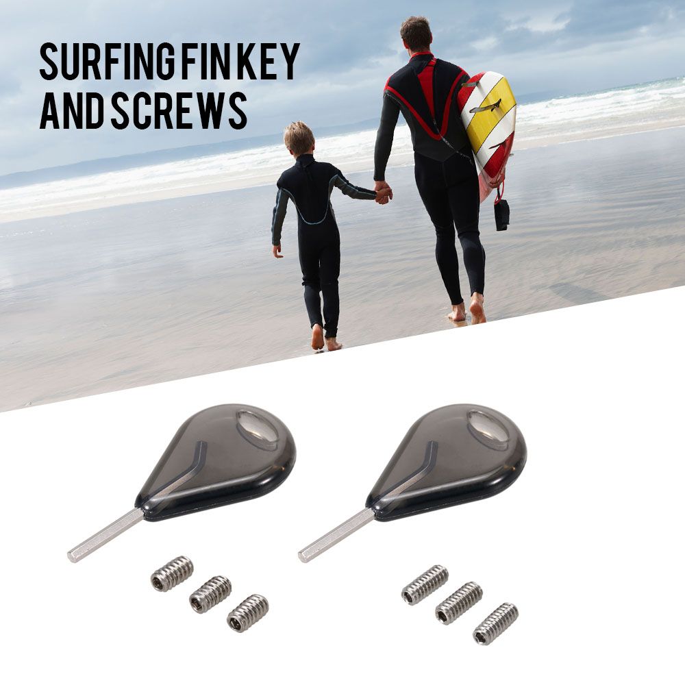 Surfing Board Fin Screws 9MM/12MM For Fins Extra Fin Key